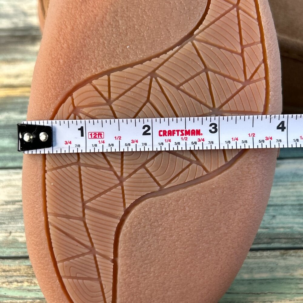 Kuru Loft Slipppers Womens Size 9.5 Brown Suede Indoor Outdoor Faux Fur Moccasin - Picture 11 of 12